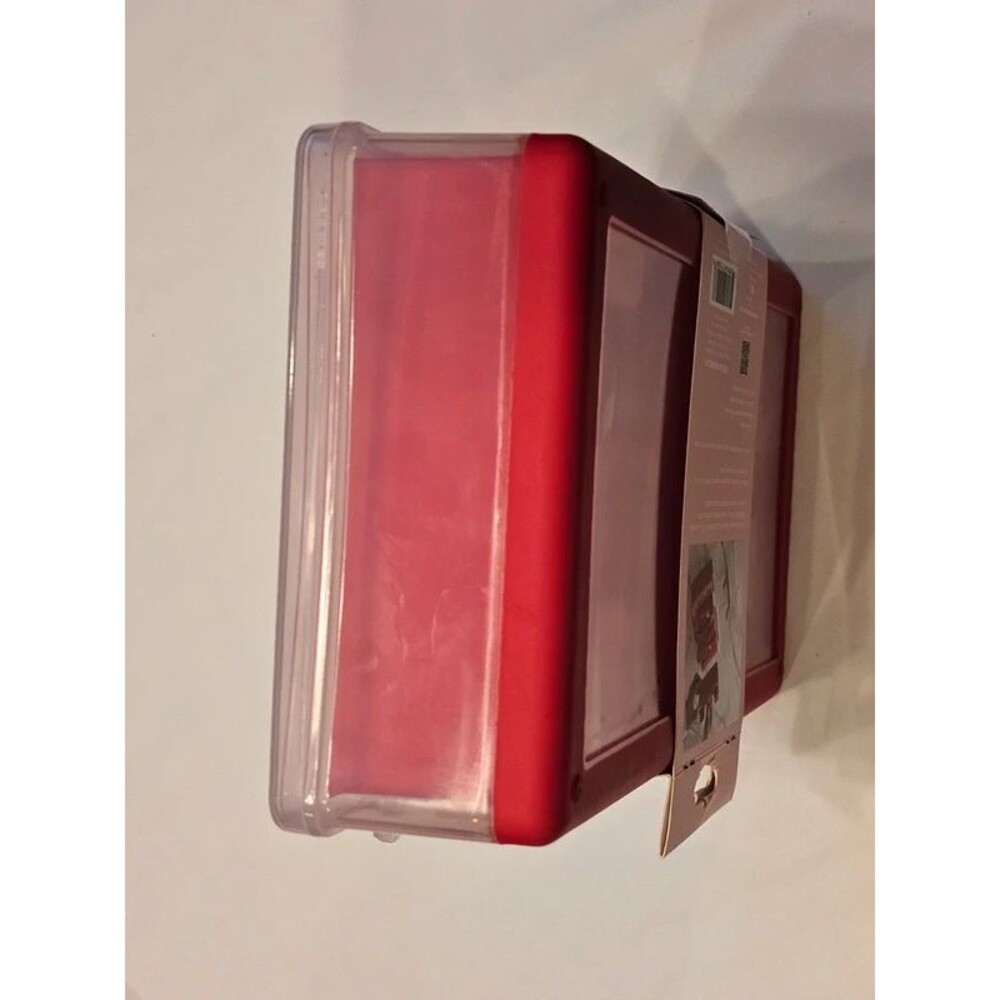 CWC Red Bento Organizer Storage Box - Picture 2 of 3
